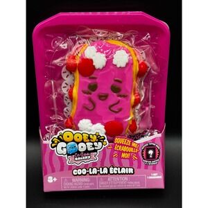 Just Play Ooey Gooey Le Goo Bakery Goo-La-La Eclair Squishy Sensory Toy Pink